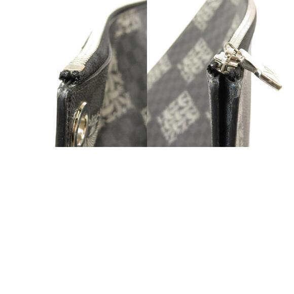 Louis Vuitton Pochette Jour Damier Graphite Black Clutch Bag Canvas - Picture 10 of 10